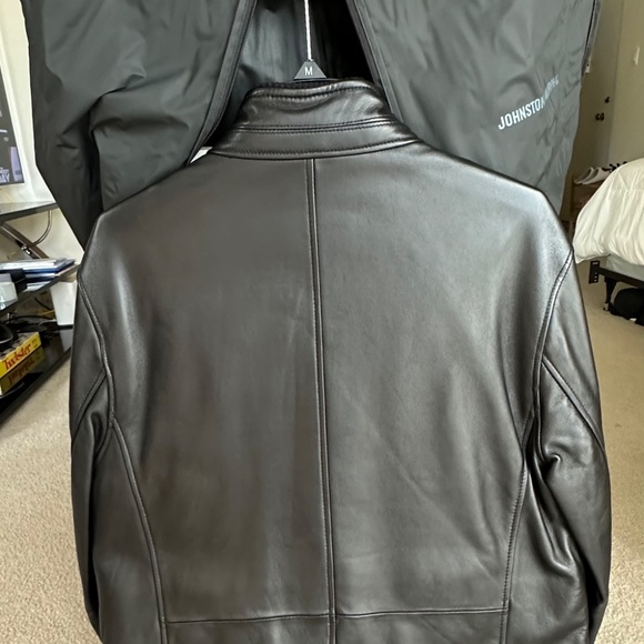 ✨Host ✅ Pick✨ Brand New! Johnson & Murphy Lambskin Genuine Leather Jacket - Picture 4 of 8